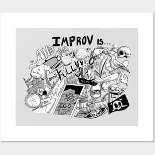 Improv is... Posters and Art